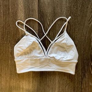White Lululemon Sports Bra